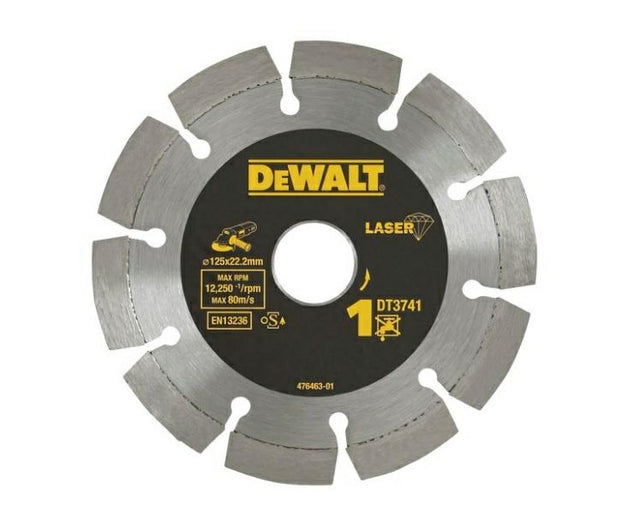 Dewalt diamond segment schild 125x2,0x22,2mm