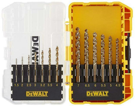Accessoires Dewalt Ensemble de 13 forets à métaux | hss-g | 1,5 mm-7 mm | dans un cas difficile - dt70710-qz