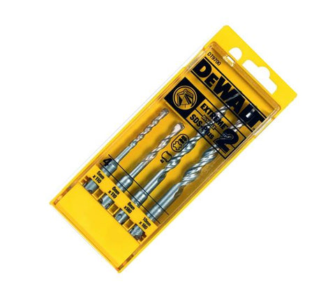 Dewalt extreme 2 series - jeu de forets sds-plus - 5mm;6mm;8mm;10mm - haute performance