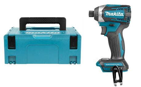 Tournevis à percussion sans balais Makita dtd154zj 18v | sans piles ni chargeur