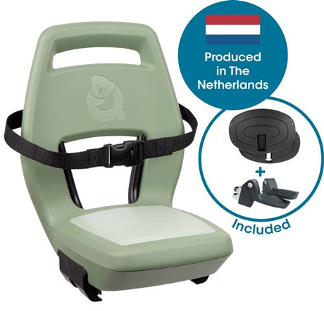 Widek b.v. qibbel siège arrière junior 6+ porte-bagages vert