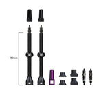 Valves tubeless barman dynamique 80mm - 1set