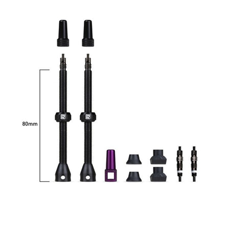 Valves tubeless barman dynamique 80mm - 1set