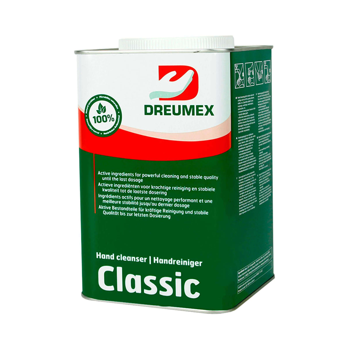 SOAP Dreumex peut rouge 4,5 LTR Classic