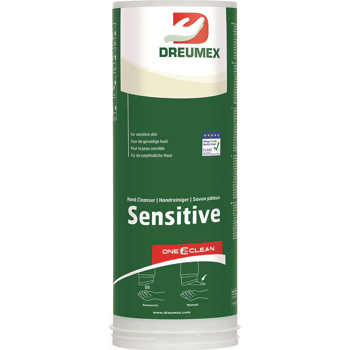 Cartrige 3LTR O2C sensibile al sapone Dreumex