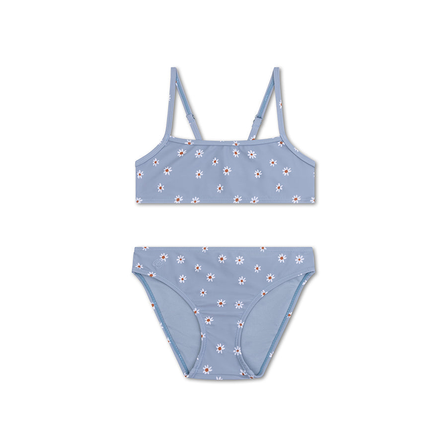 Fleur de marguerite | bikini uv filles bleues
