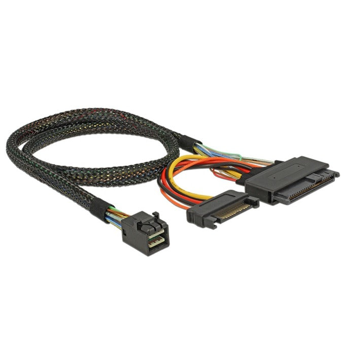 Dellock SFF-8643 mâle> U.2 SFF-8639 Femme + SATA Nourriture
