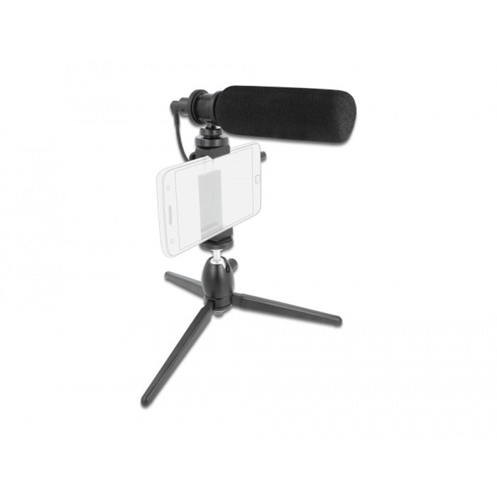 Dellock Vlog Shotgun Microphone Set pour les smartphones et DS