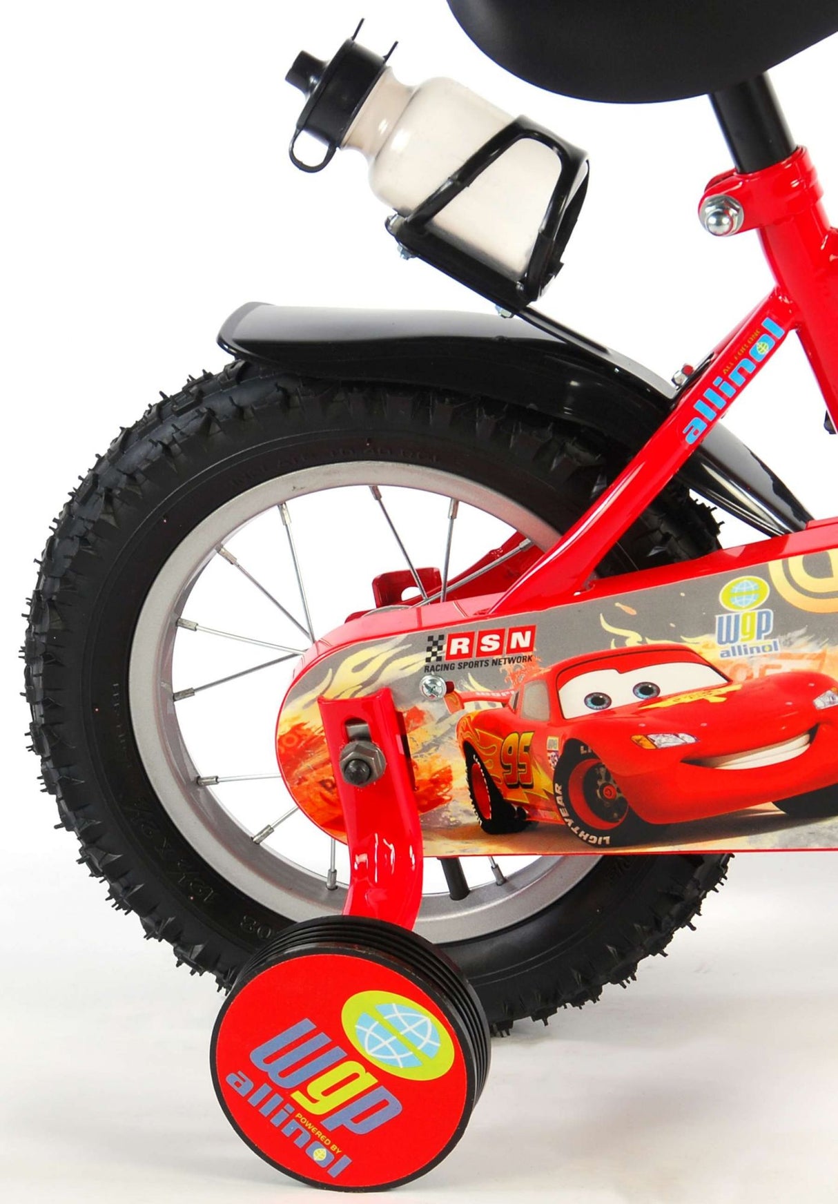 Disney Disney Kinderfiets Jongens 12 inch Rood