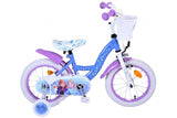 Disney Frozen 2 Kinderfiets Meisjes 14 inch Blauw Paars