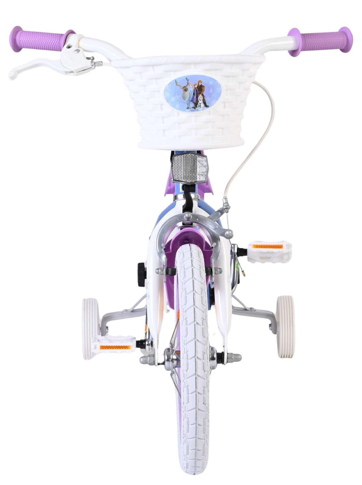 Disney die eiskönigin Disney Frozen 2 vélo pour enfants - filles - 14 pouces - bleu violet