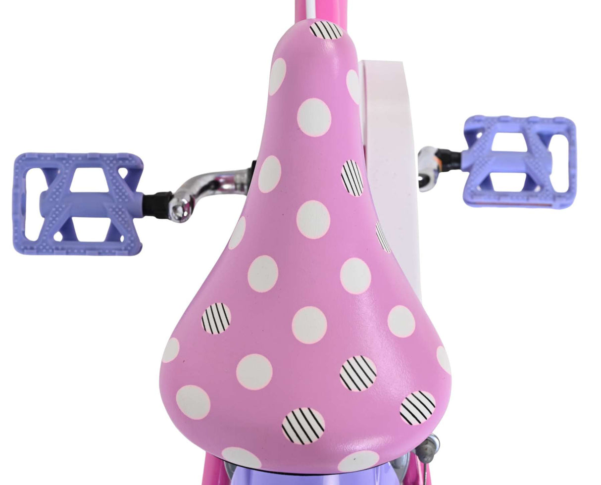 Disney Minnie la plus mignonne de tous les temps ! vélo pour enfants - filles - 12 pouces - rose - deux freins à main
