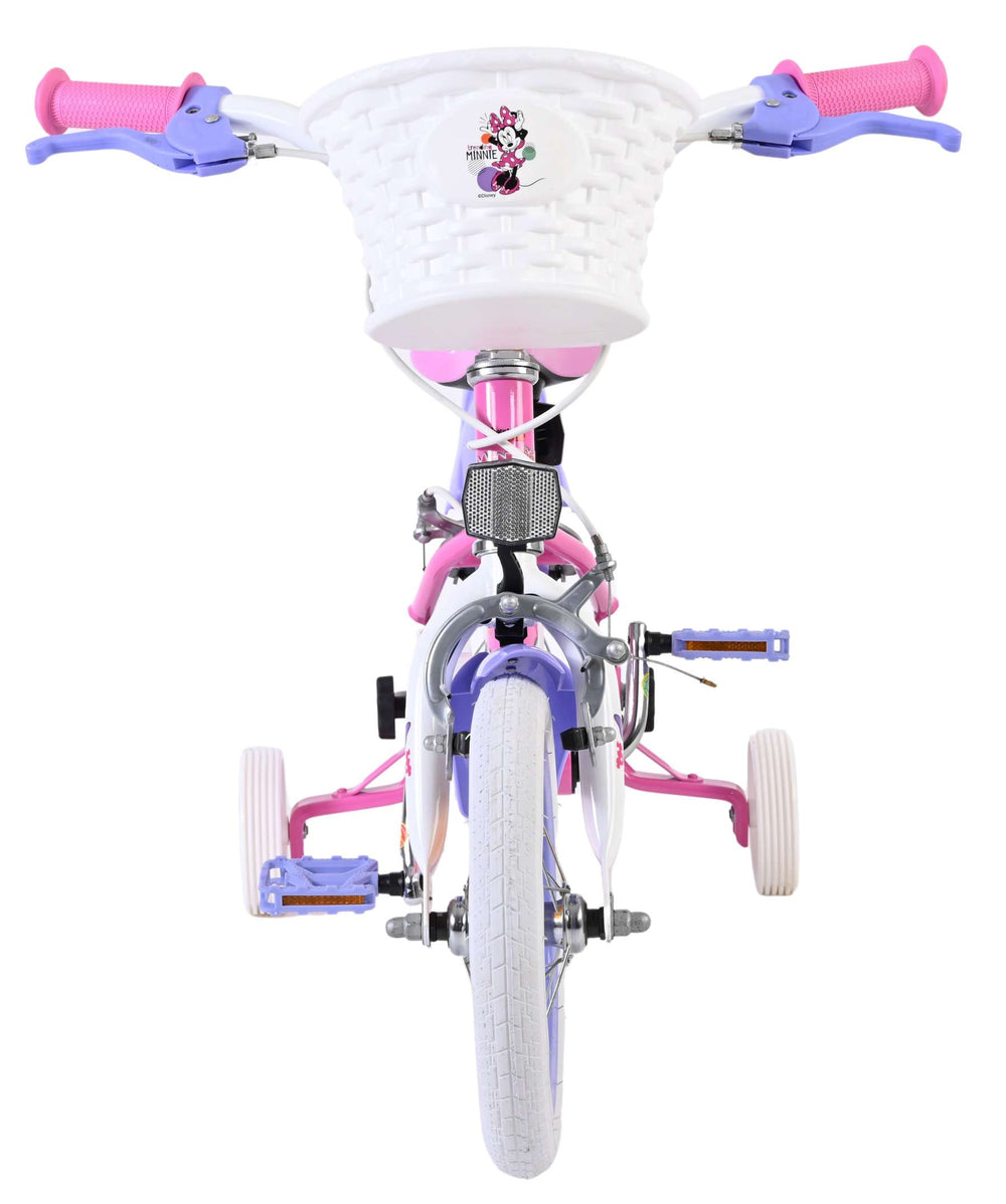 Disney Minnie la plus mignonne de tous les temps ! vélo pour enfants - filles - 12 pouces - rose - deux freins à main