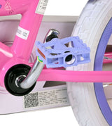 Vélo enfant Disney Minnie - filles - 14 pouces - rose - deux freins à main