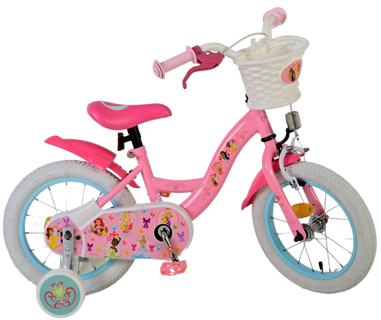 Disney Princess Bike para bicicletas para niños de 14 pulgadas rosa