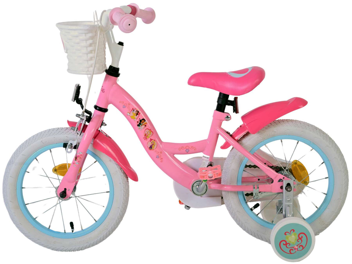 Disney princess kinderfiets - meisjes - 14 inch - roze