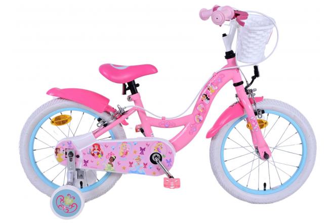 Disney Princess Bike para bicicletas para niños de 16 pulgadas Pink dos manos de la mano