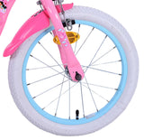 Disney Princess Kinderfiets Meisjes 16 inch Roze Twee Handremmen