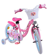 Disney Princess Bike para bicicletas para niños de 16 pulgadas Pink dos manos de la mano