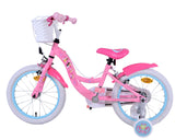 Disney Princess Bike para bicicletas para niños de 16 pulgadas Pink dos manos de la mano