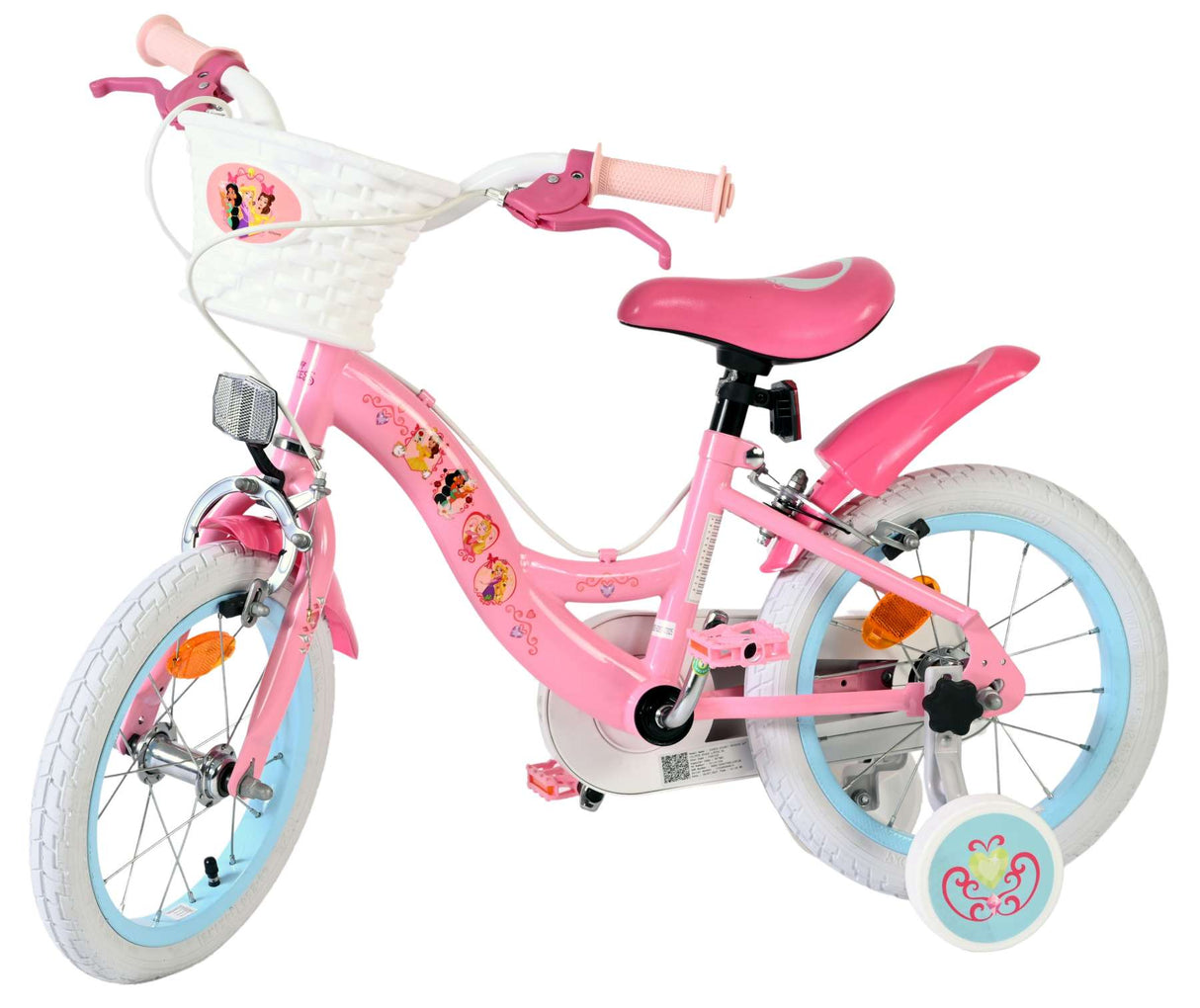 Disney Princess Disney Princess Vélo pour enfants - filles - 14 pouces - rose - deux freins à main
