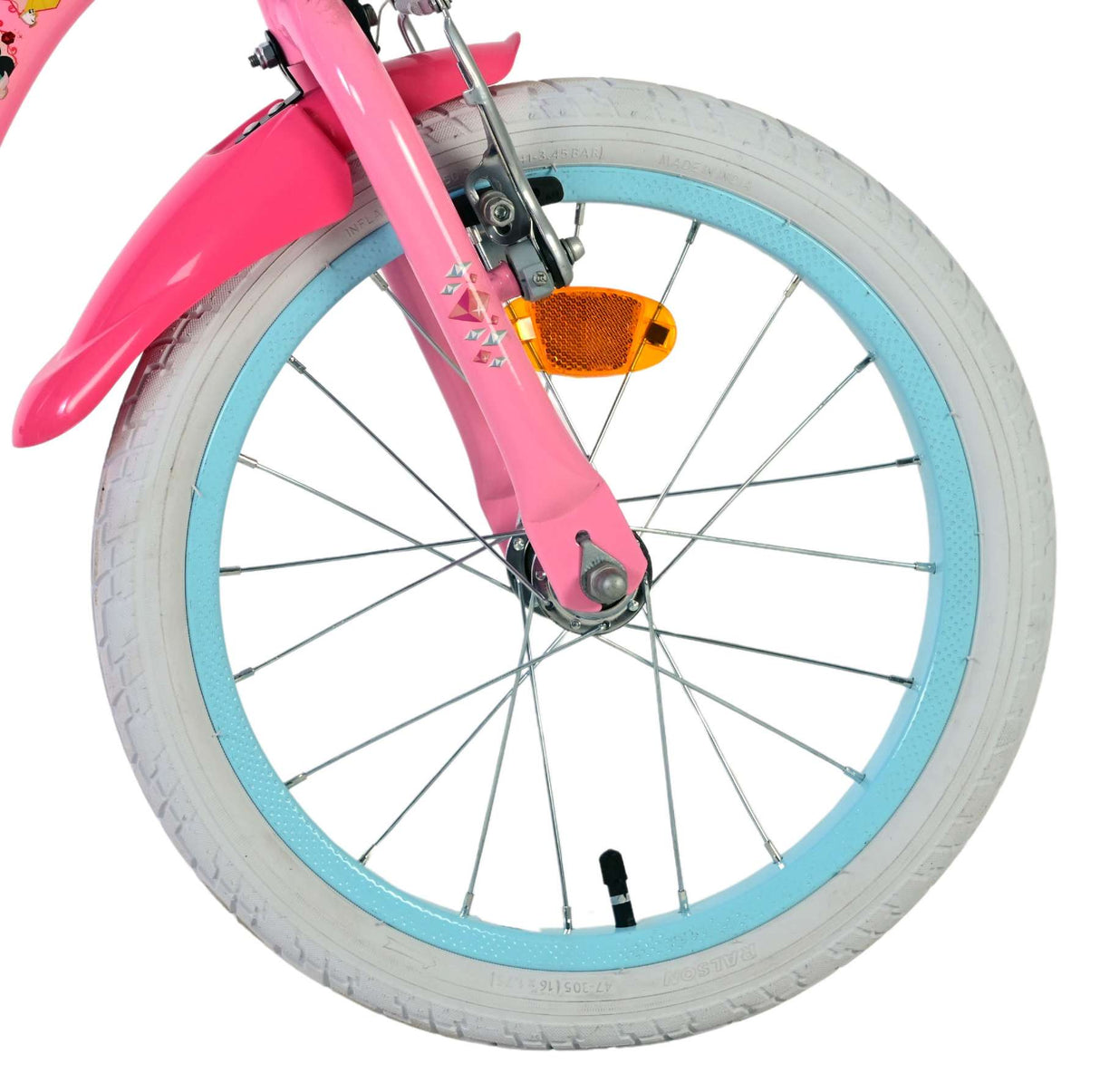 Disney Princess Disney Princess Vélo pour enfants - filles - 16 pouces - rose - deux freins à main
