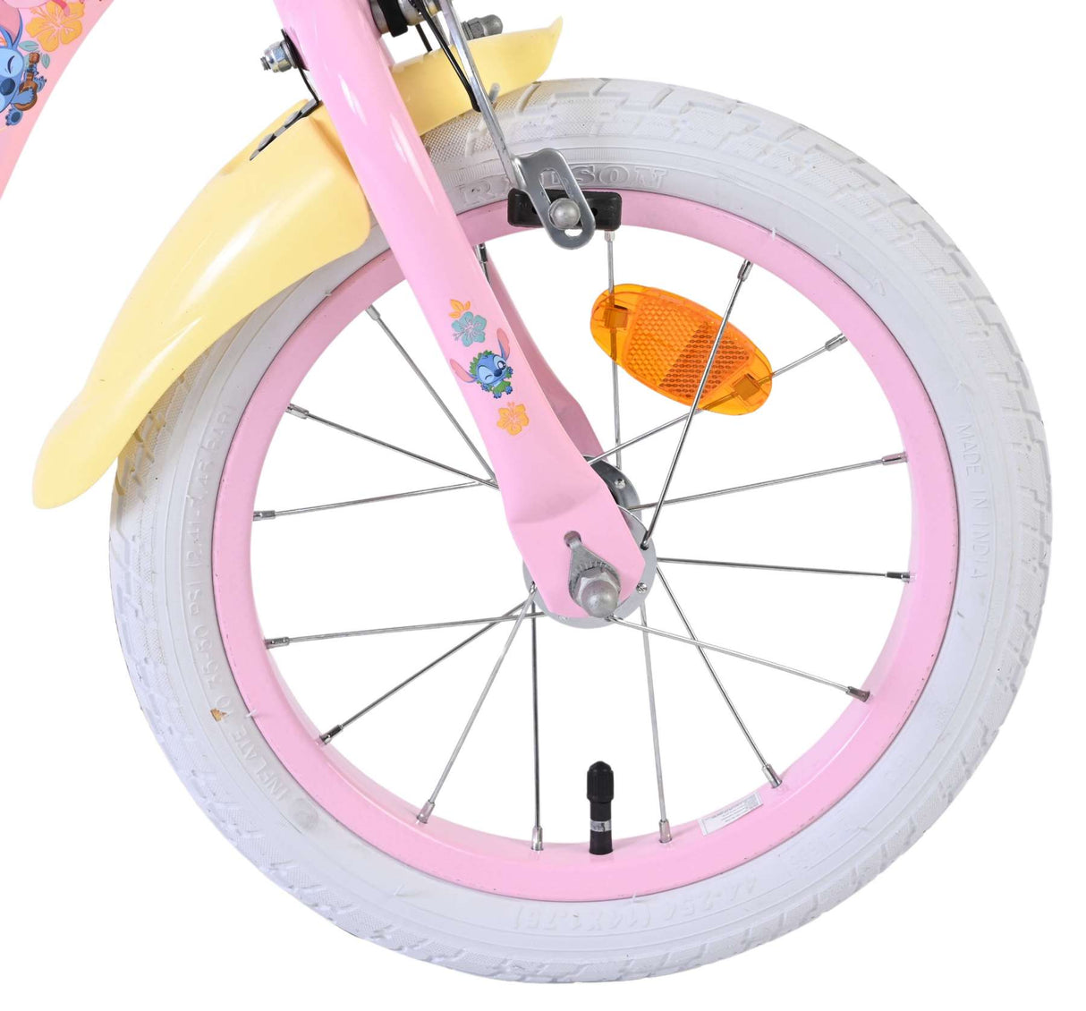 Vélo enfant Stich Disney Stitch - filles - 14 pouces - rose
