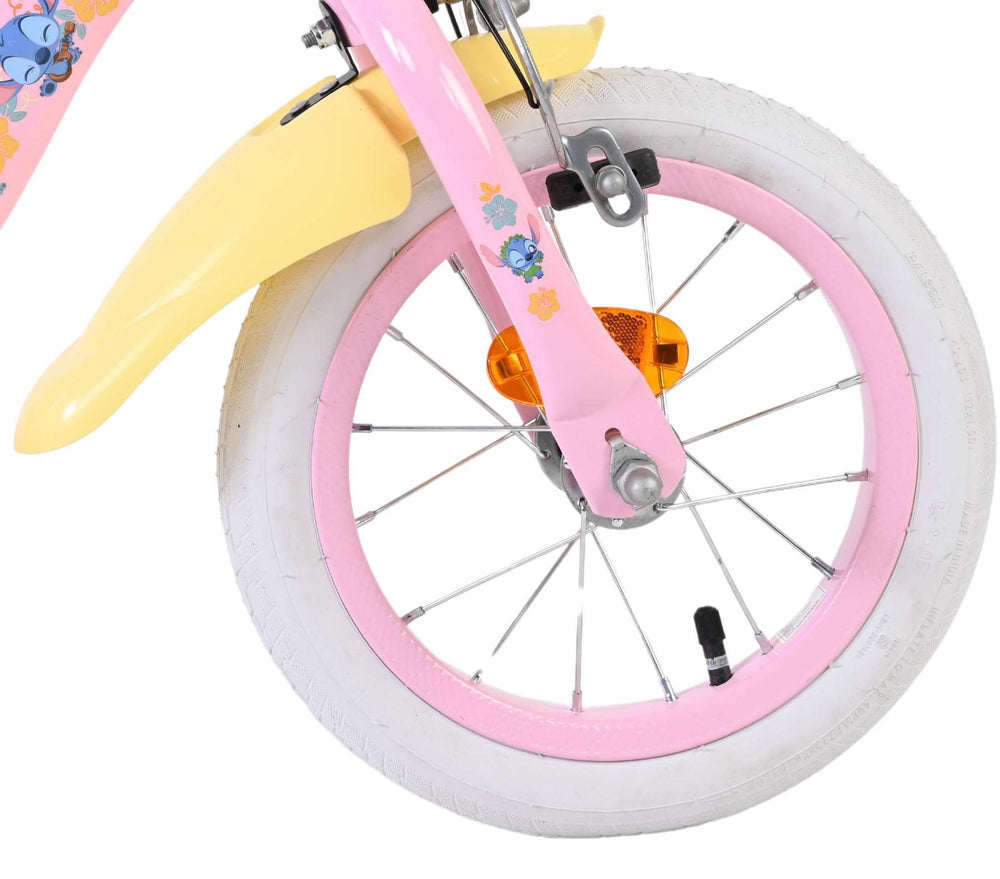 Volare koala kinderfiets - meisjes - 12 inch - roze - twee handremmen