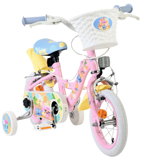 Volare koala kinderfiets - meisjes - 12 inch - roze - twee handremmen