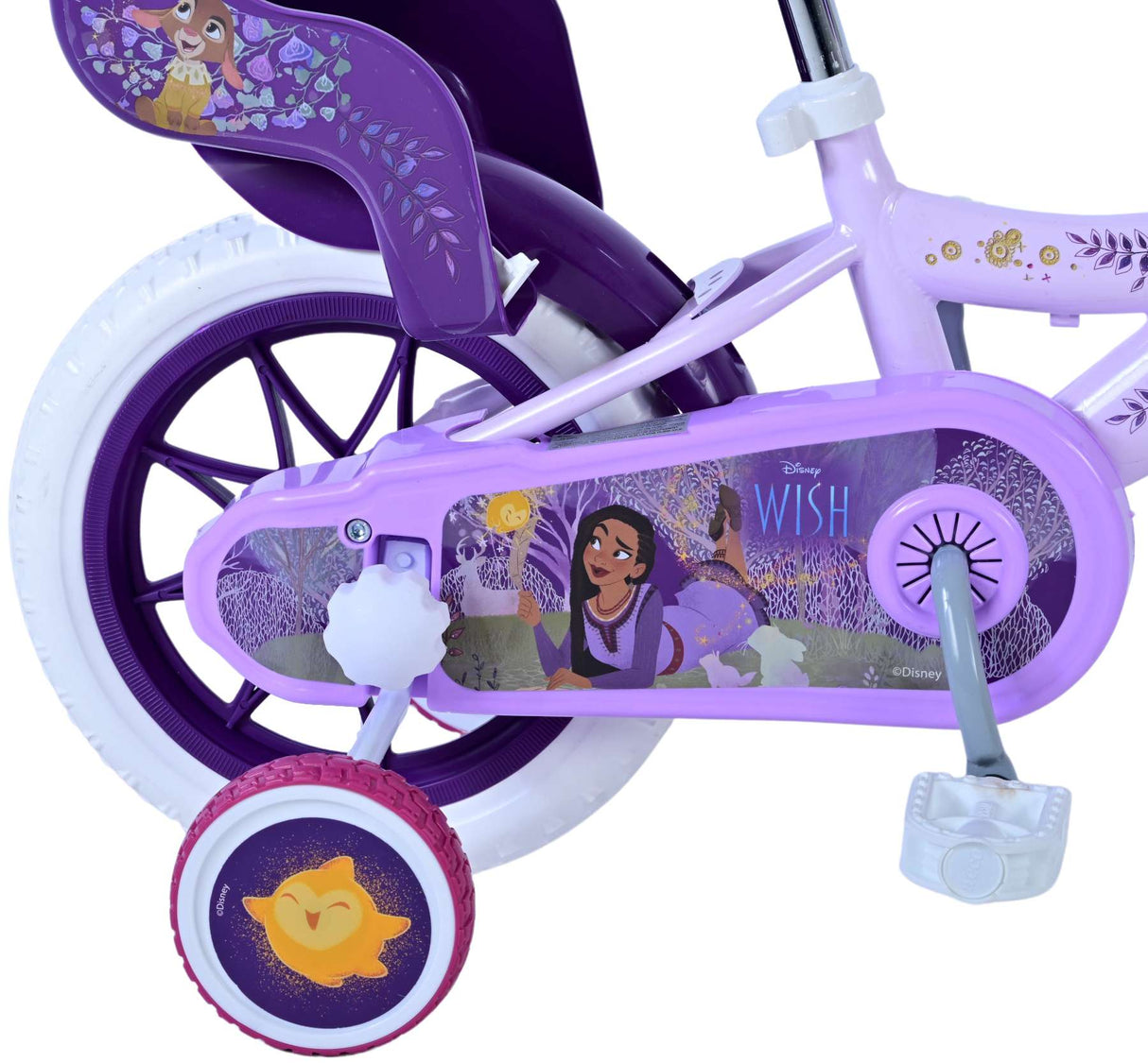 Wish Wish Wish Kinderfiets Girls 12 pouces violet