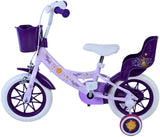 Wish Wish Wish Kinderfiets Girls 12 pouces violet