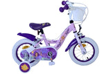 Vélo pour enfants Wunsch Disney Wish - filles - 12 pouces - violet - deux freins à main