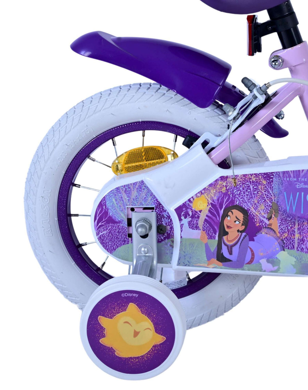 Wish Wish Children's Bike Girls 12 pouces Purple Two Hand freins