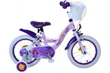 Wish Disney Children's Bicycle - Girls - 14 pouces - Purple - deux freins à main