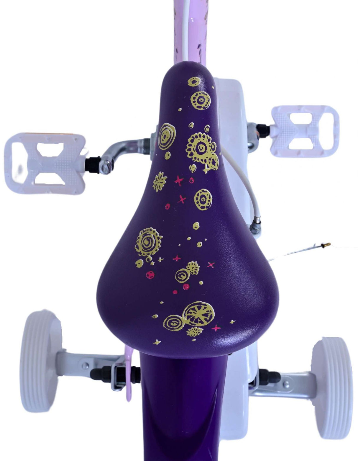 Wish Disney Children's Bicycle - Girls - 14 pouces - Purple - deux freins à main