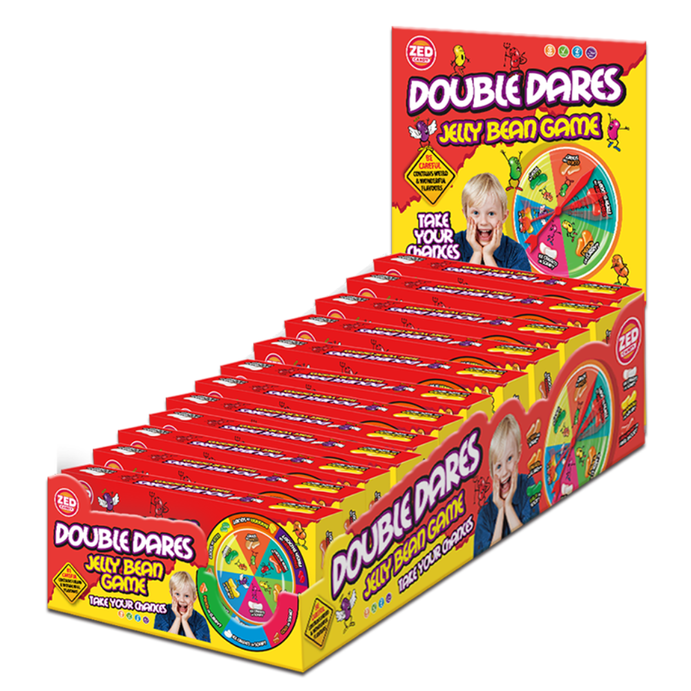 Zed Candy Double Dare Jelly Bean Spin Box (12x 100 grammes)