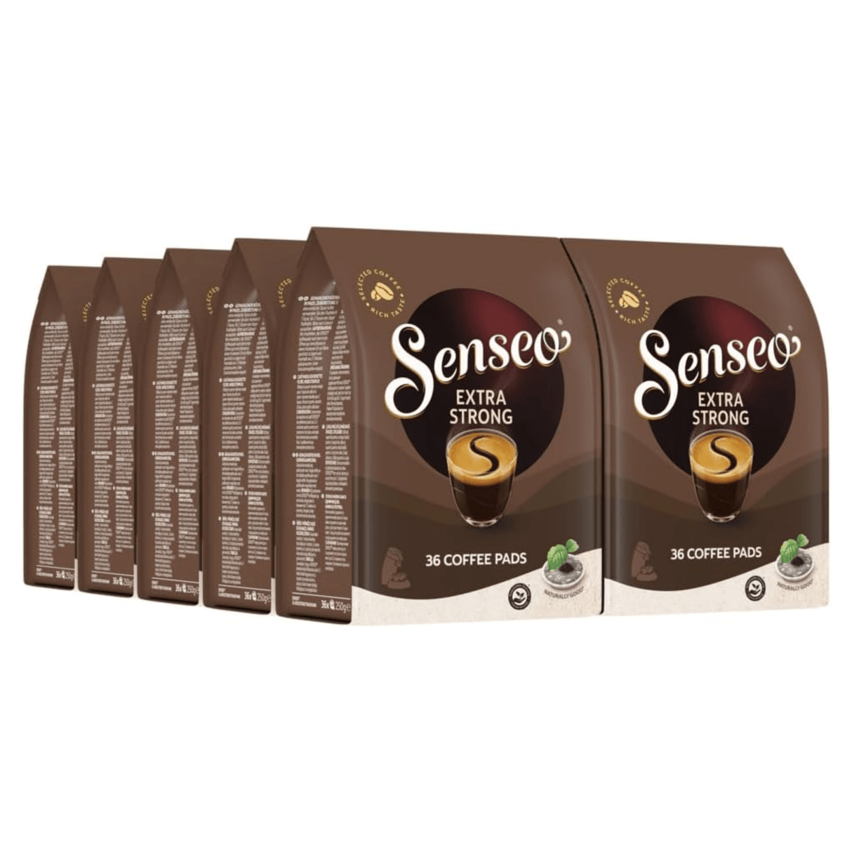 Dosettes de café extra fort Senseo - intensité 8 9 - 10 x 36 dosettes