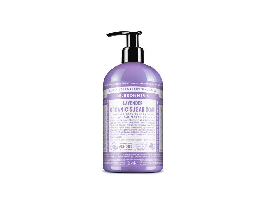 Pompe à savon Dr. Bronner's - lavande - 355 ml