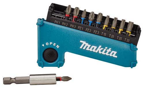 Makita accessoires jeu d'embouts de tournevis 11 pièces impact premier torsion - e-03567