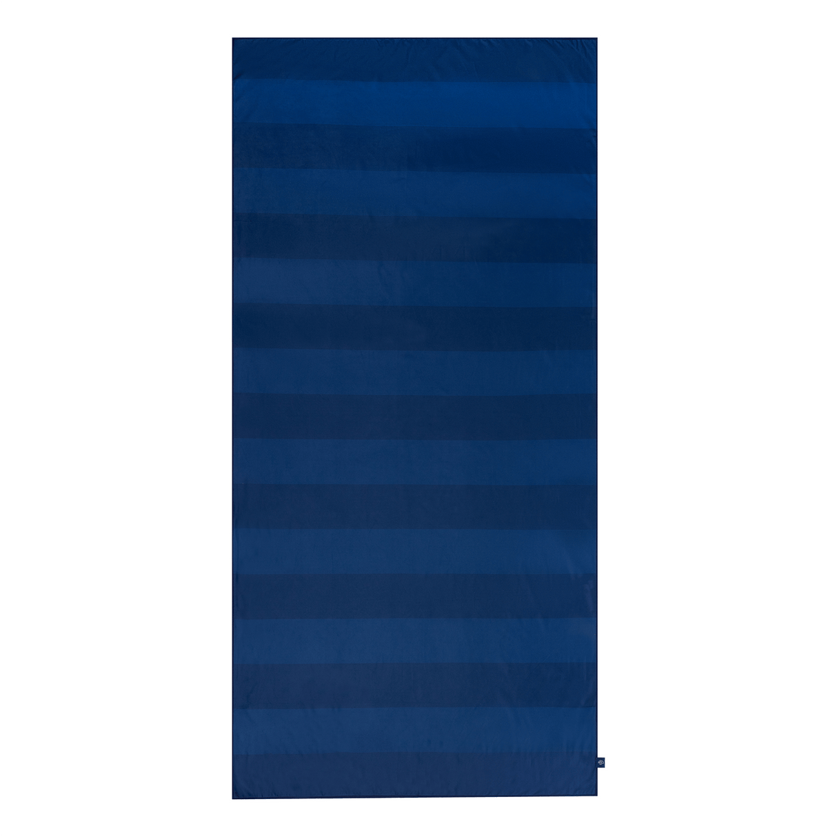 Rayures vibrantes | serviette microfibre bleue 180 x 90 cm