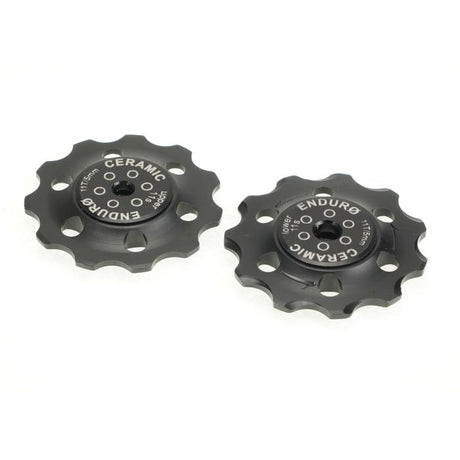 Poulies de dérailleur à roulements Enduro - zéro céramique - sram - 11 vitesses - noires