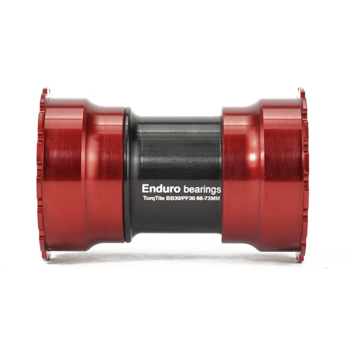 Enduro roulements pédalier torqtite - pf30 à 30mm (étroit) - a c ss - rouge