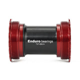 Roulements Enduro boîtier de pédalier interne t47 jusqu'à 30mm (étroit) - a c ss - rouge