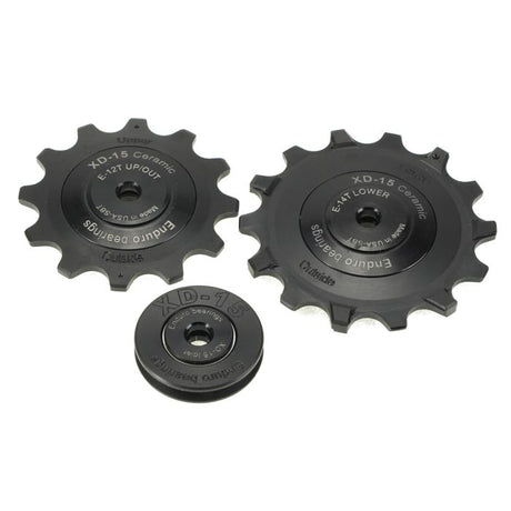 Poulies de dérailleur à roulements Enduro - xd-15 - sram eagle - 12 vitesses - noires