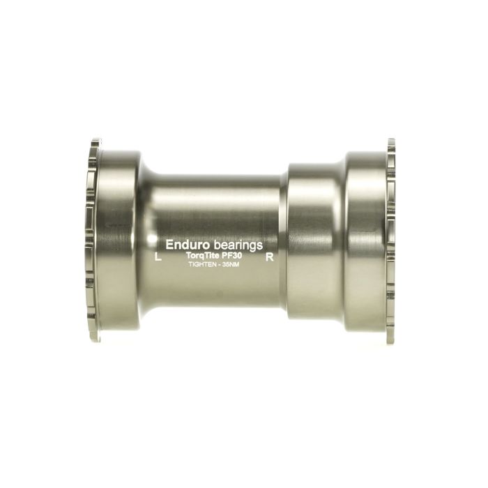 Roulements Enduro boîtier de pédalier Torqtite - pf30 à 30mm (étroit) - inox - graphite