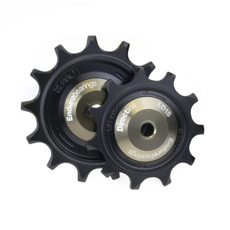 Poulies de dérailleur à roulements Enduro - directline xd-15 - shimano grx - 11 vitesses - graphite