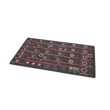 Tapis d'identification de roulement d'établi mécanique de roulements Enduro