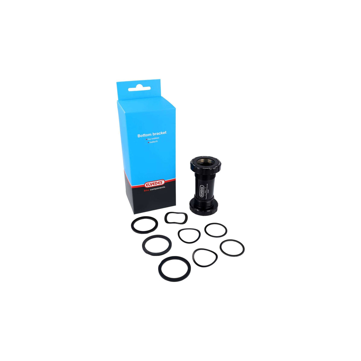 Ploadet Elvedes Thread Fit BSA pour Praxis Road Mtb 68-73 mm