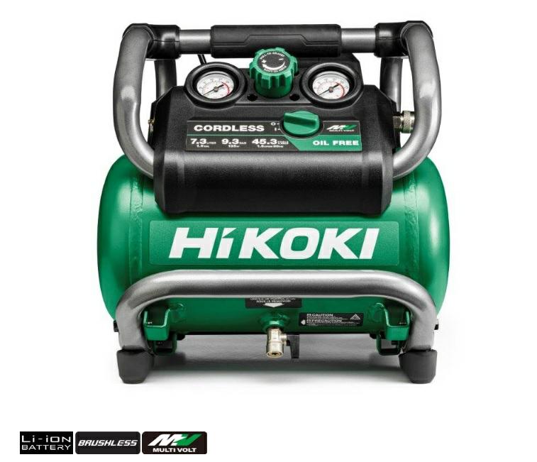 Compresseur Hikoki 36v ec36da w4z mv bl 9.2bar 7.6l