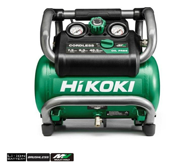Compresseur Hikoki 36v ec36da w4z mv bl 9.2bar 7.6l